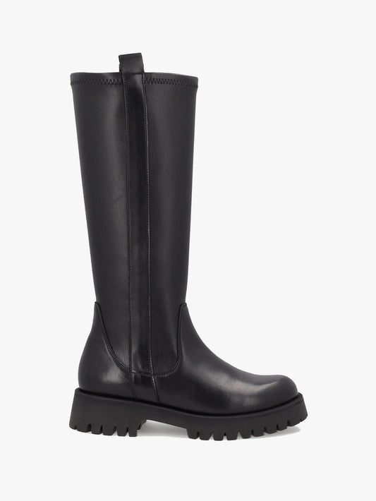 Stivale stretch nero