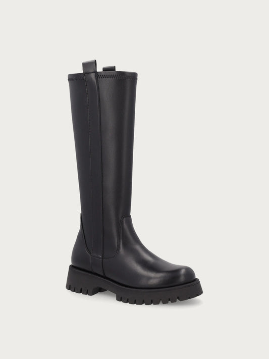 Stivale stretch nero