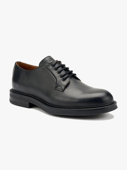 Scarpa allacciata pelle nero