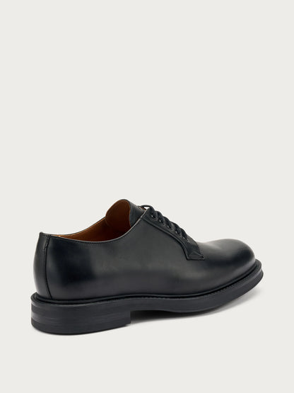 Scarpa allacciata pelle nero