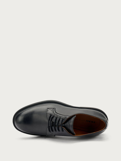 Scarpa allacciata pelle nero