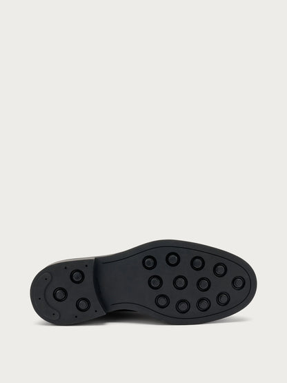Scarpa allacciata pelle nero