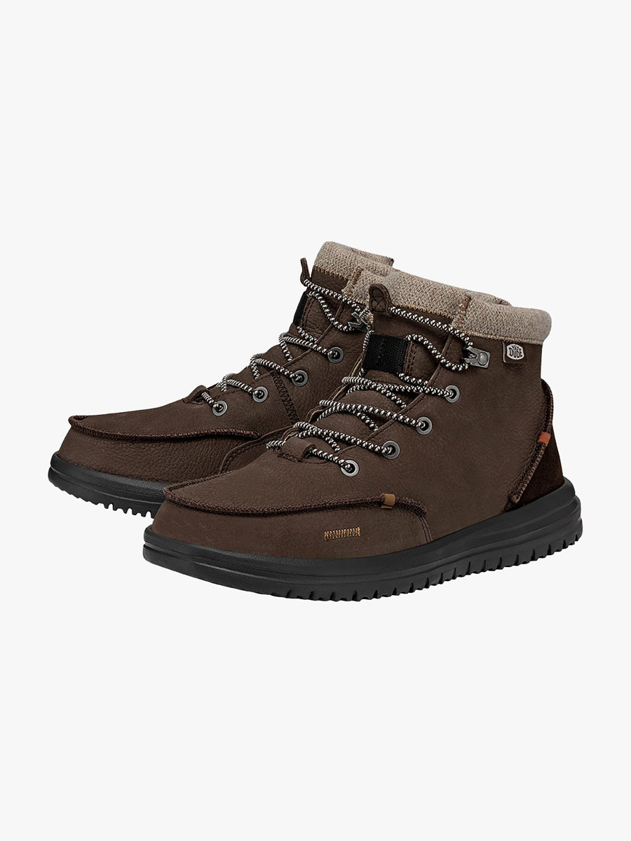 Bradley boot leather brown