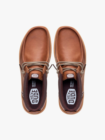 Wally Mid GripR Leather Brown