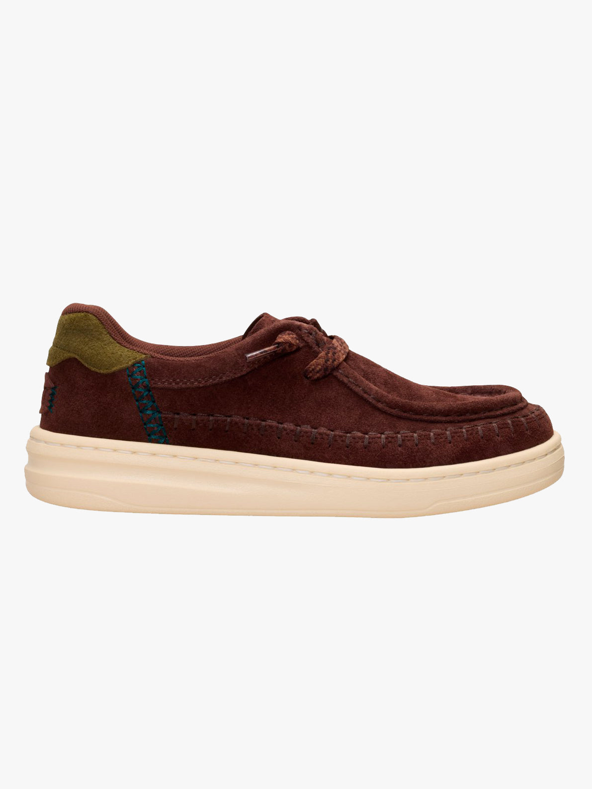 Harper Moc Crafted Suede Choco