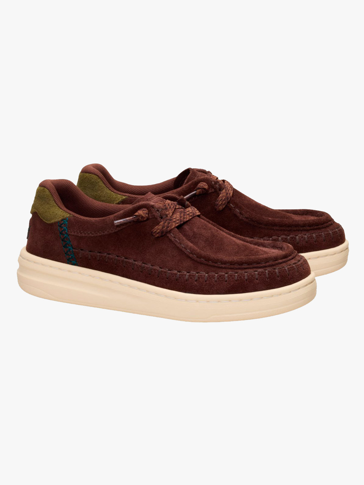 Harper Moc Crafted Suede Choco