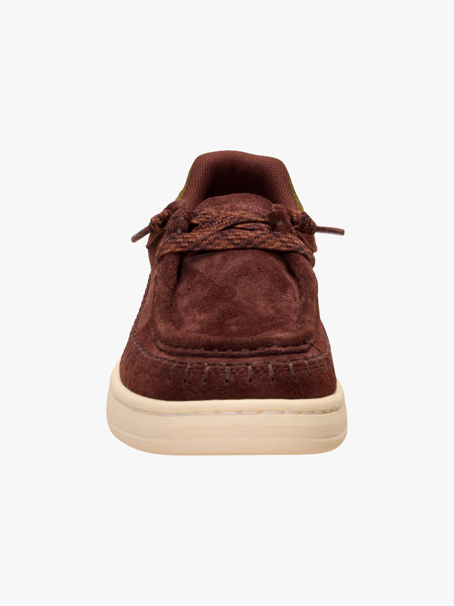 Harper Moc Crafted Suede Choco