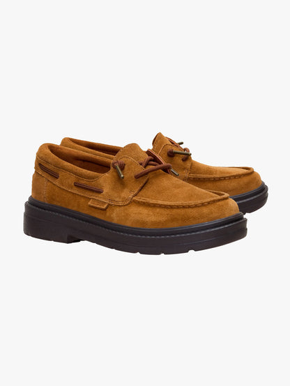 Sienna Boat Suede Brown