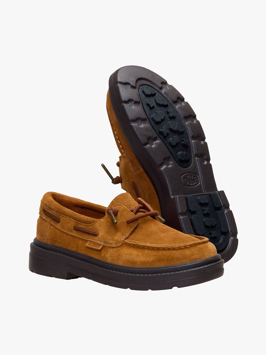 Sienna Boat Suede Brown