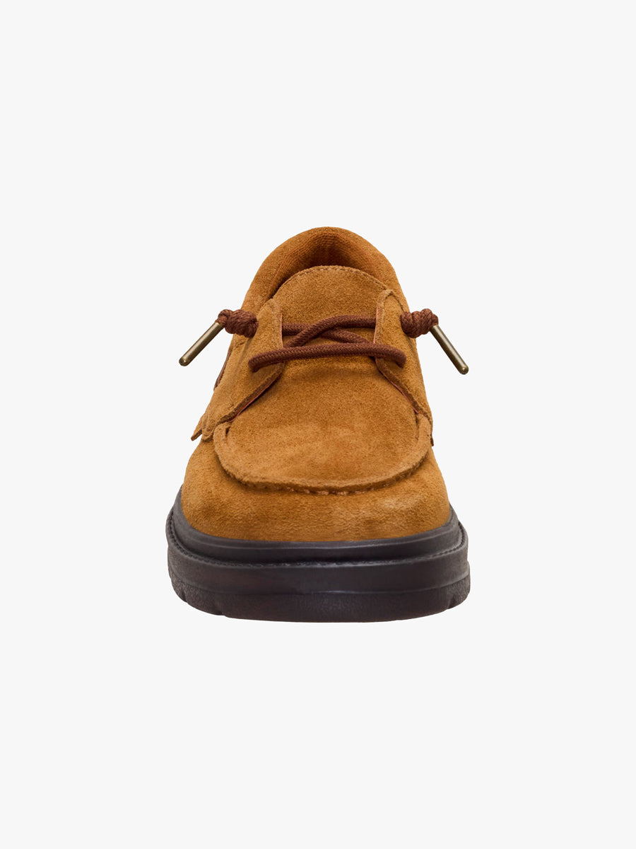 Sienna Boat Suede Brown