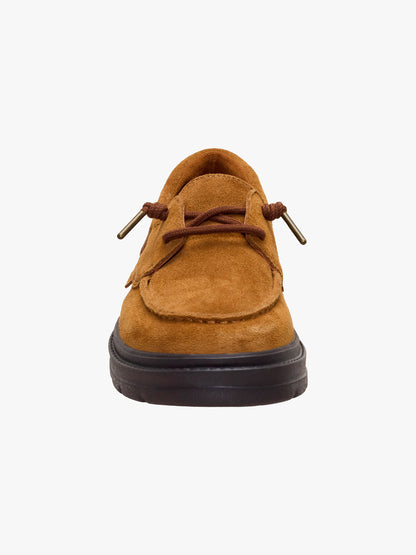 Sienna Boat Suede Brown