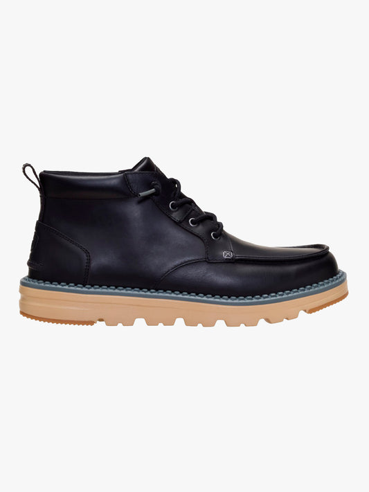 Flint Boot Leather Black
