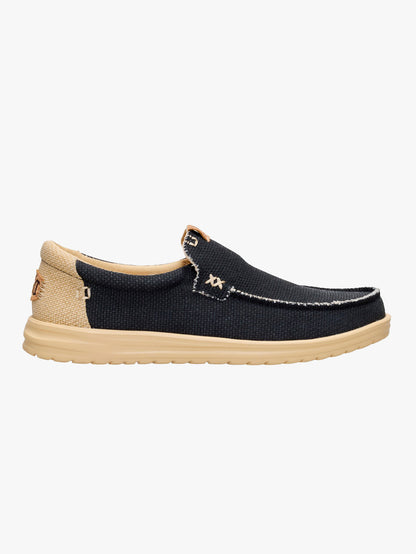 Mikka Braided - Black/tan