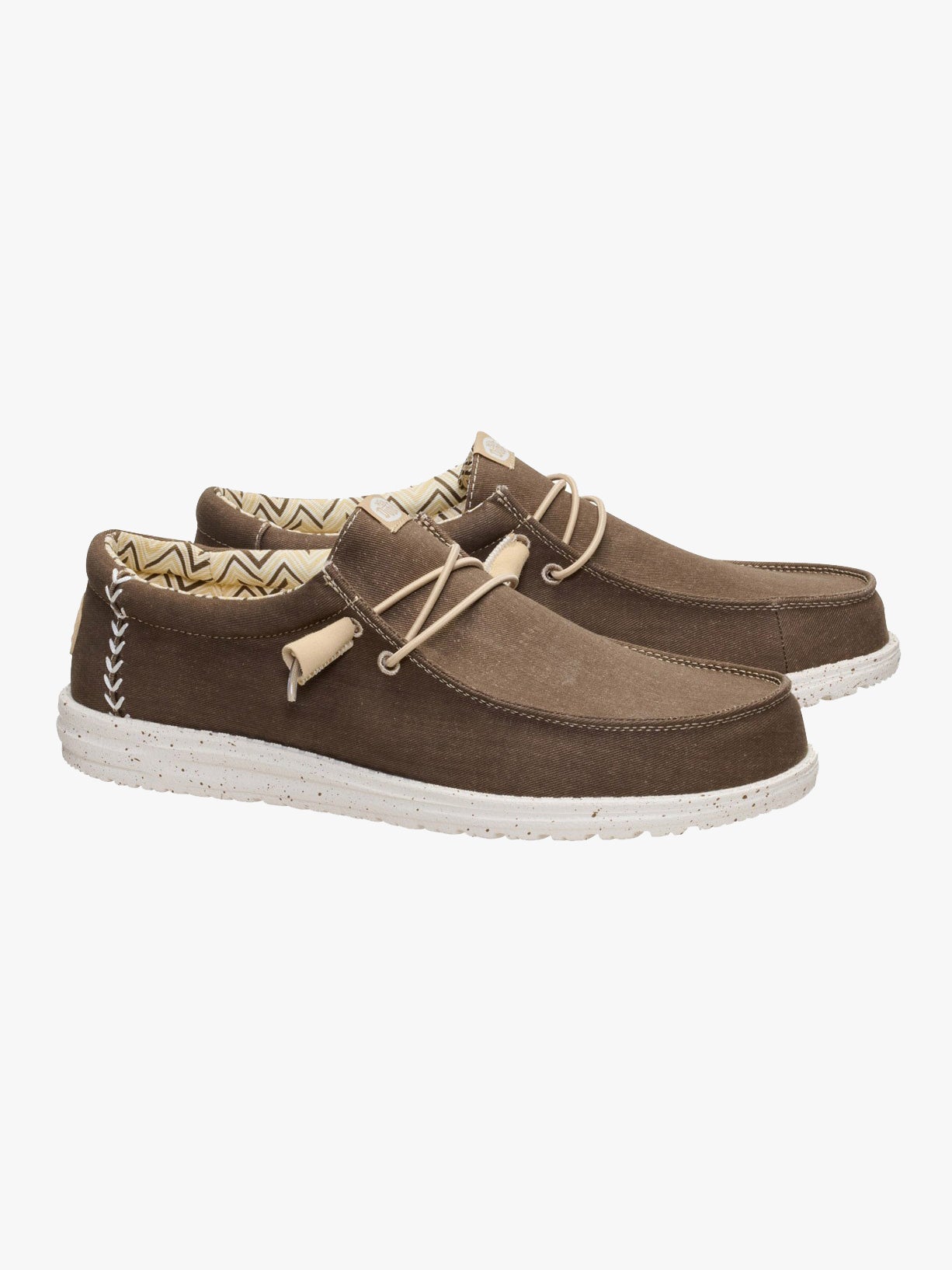 Wally Stretch Canvas - Brown