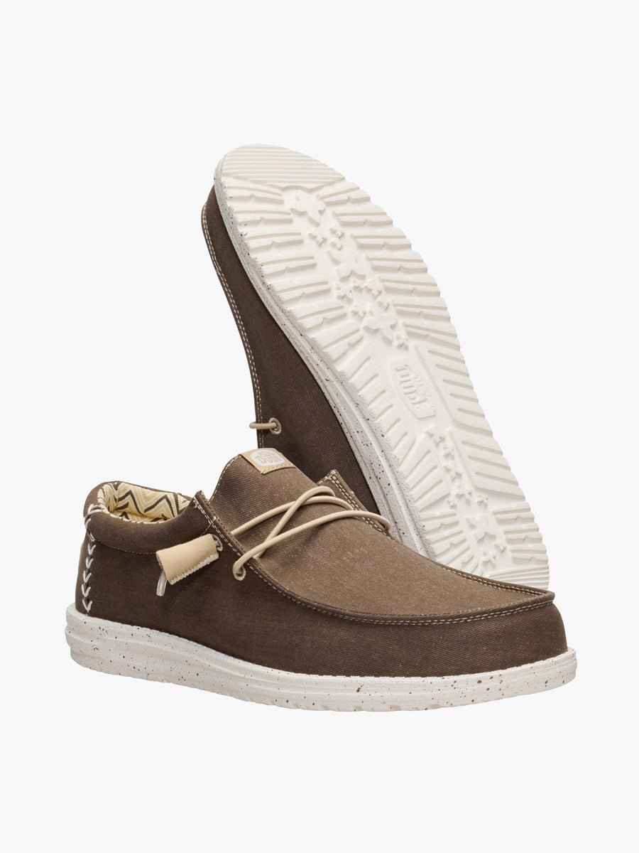 Wally Stretch Canvas - Brown