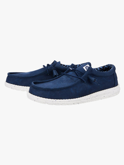 Wally Stretch Canvas - Navy