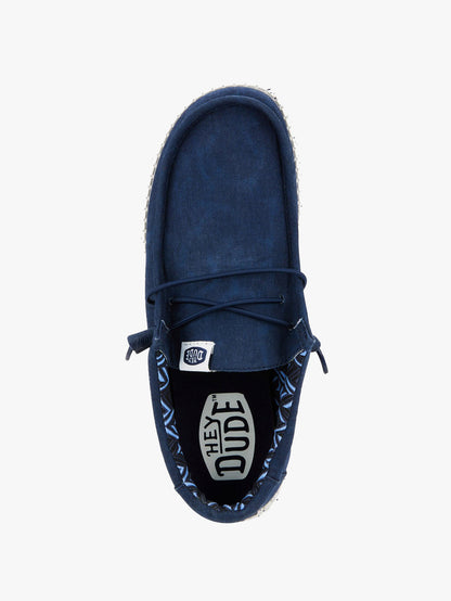 Wally Stretch Canvas - Navy