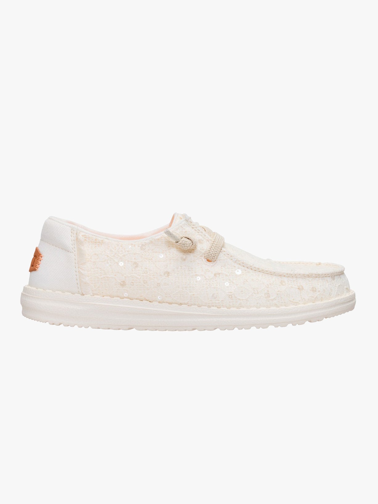 Wendy Sequin Lace - Ivory
