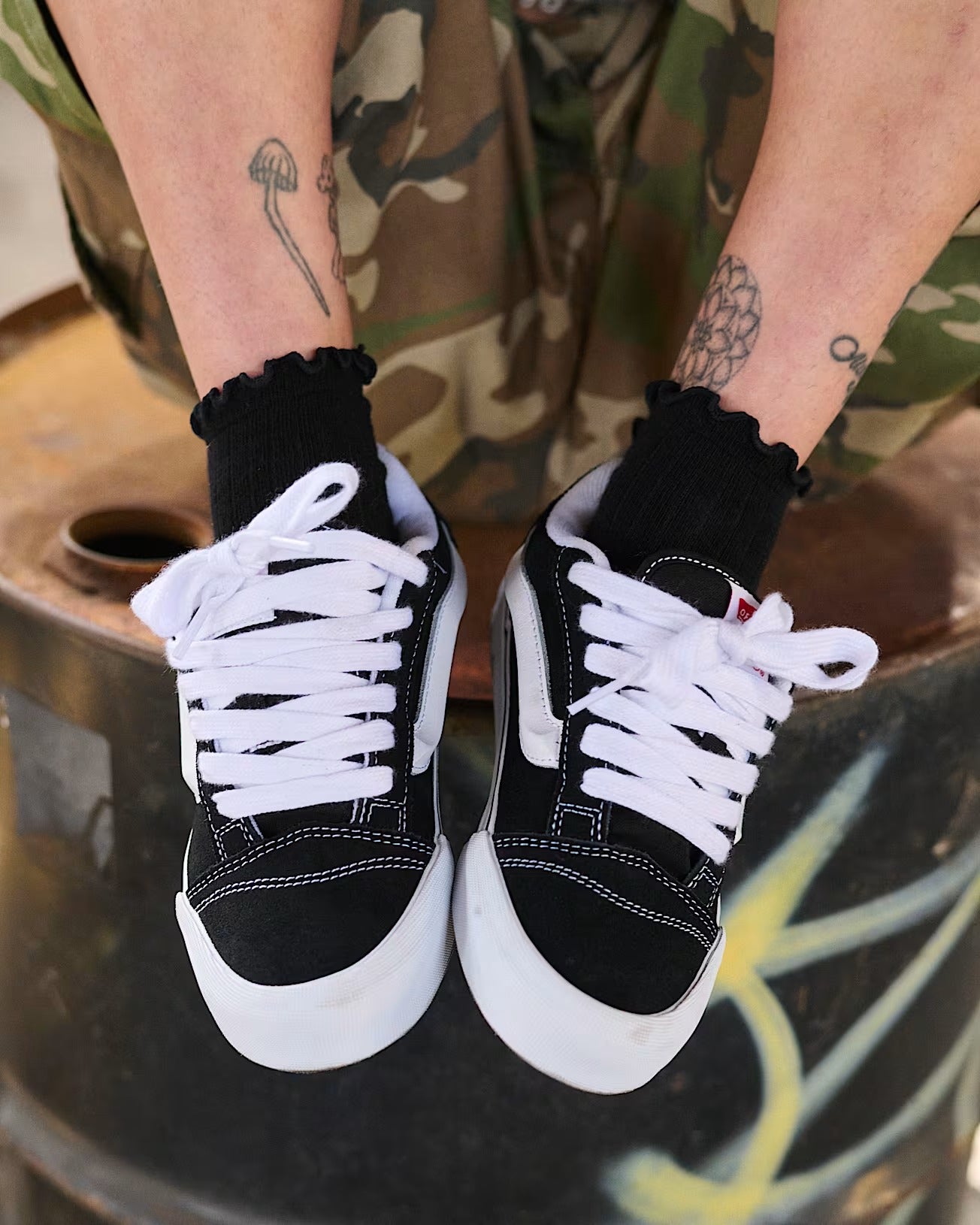 Knu Skool - Black/white