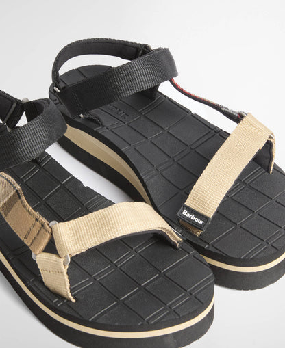 Mila sandal - Beige/Black