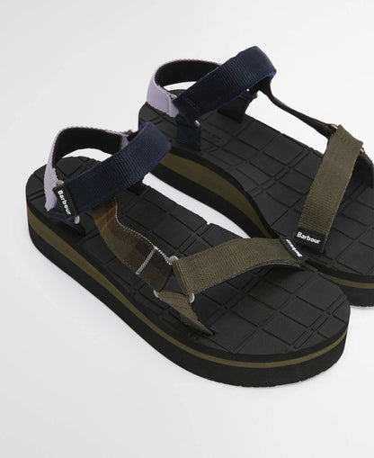 Mila sandal - Olive/Navy