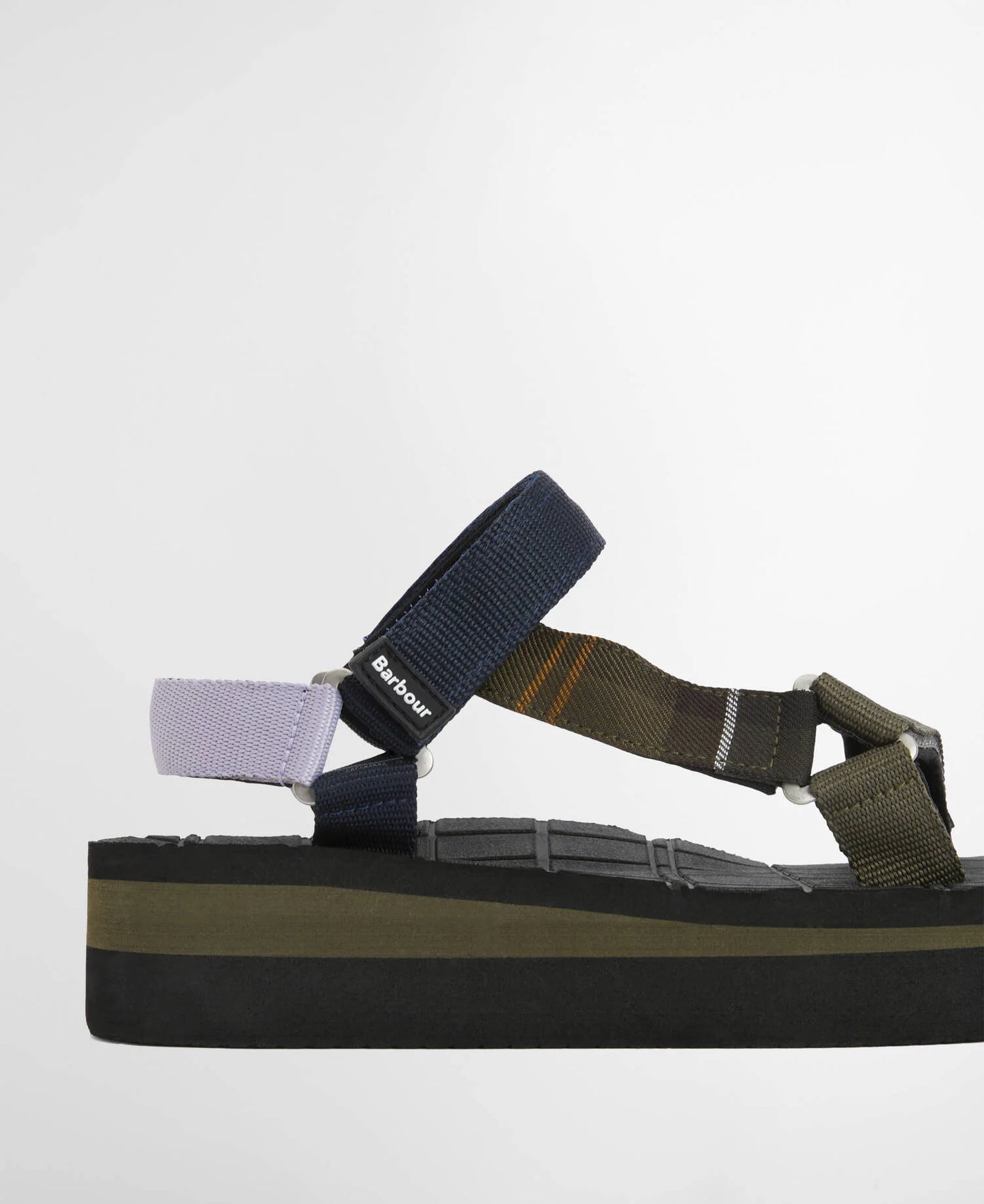 Mila sandal - Olive/Navy