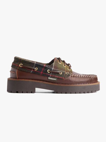 Darras Boat Shoe - Brown/Tart.