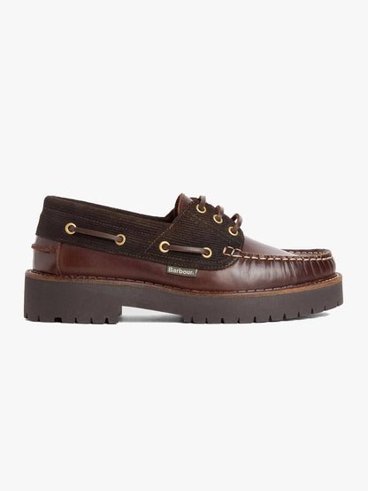 Darras Boat Shoe - Dk. Brown