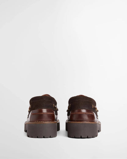 Darras Boat Shoe - Dk. Brown