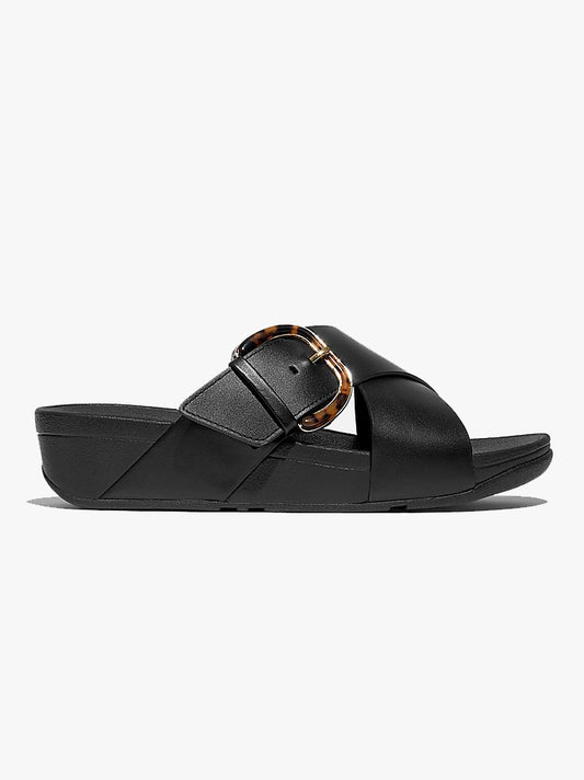 LULU RESIN BUCKLE Black