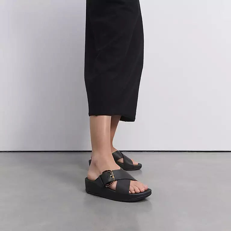LULU RESIN BUCKLE Black