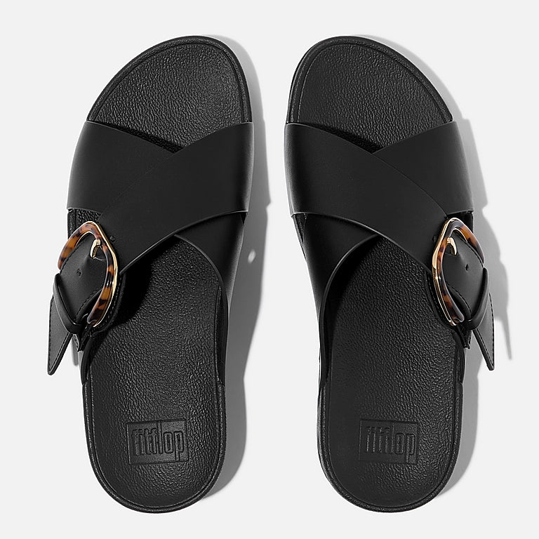 LULU RESIN BUCKLE Black