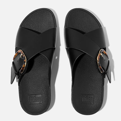 LULU RESIN BUCKLE Black