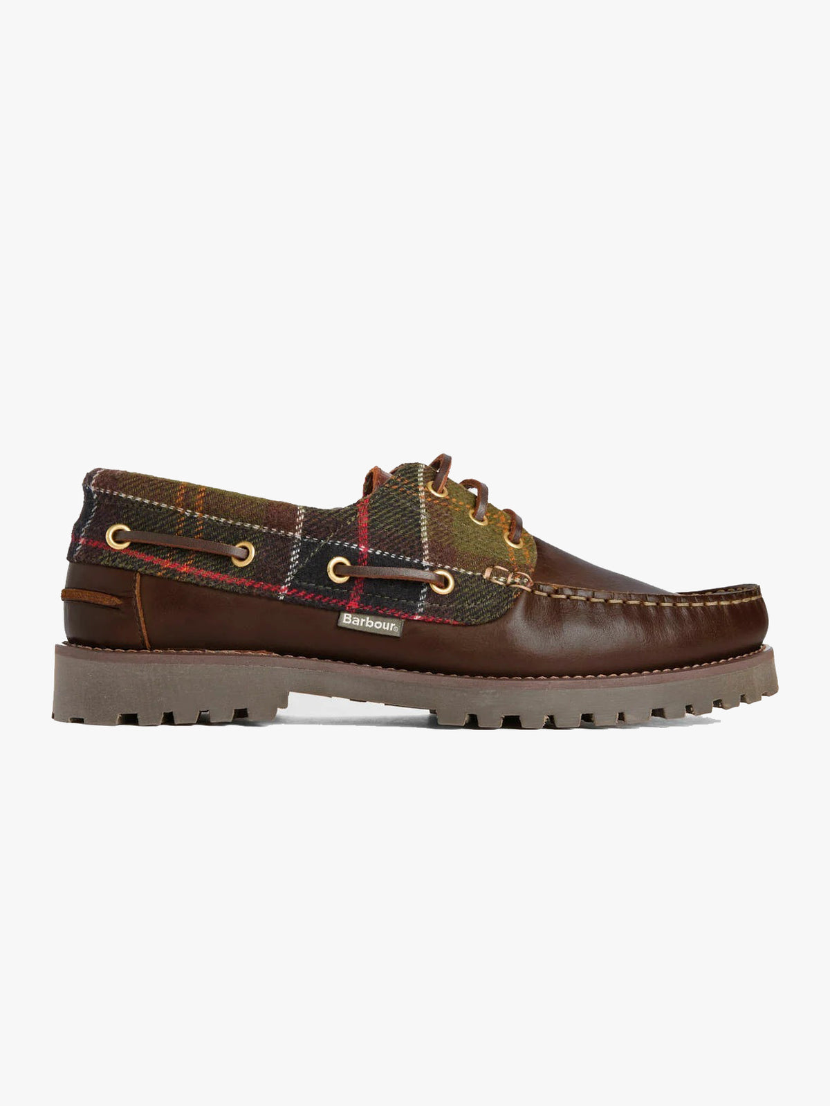 Deck Boat Shoe Brown/Tartan
