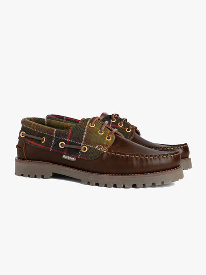 Deck Boat Shoe Brown/Tartan