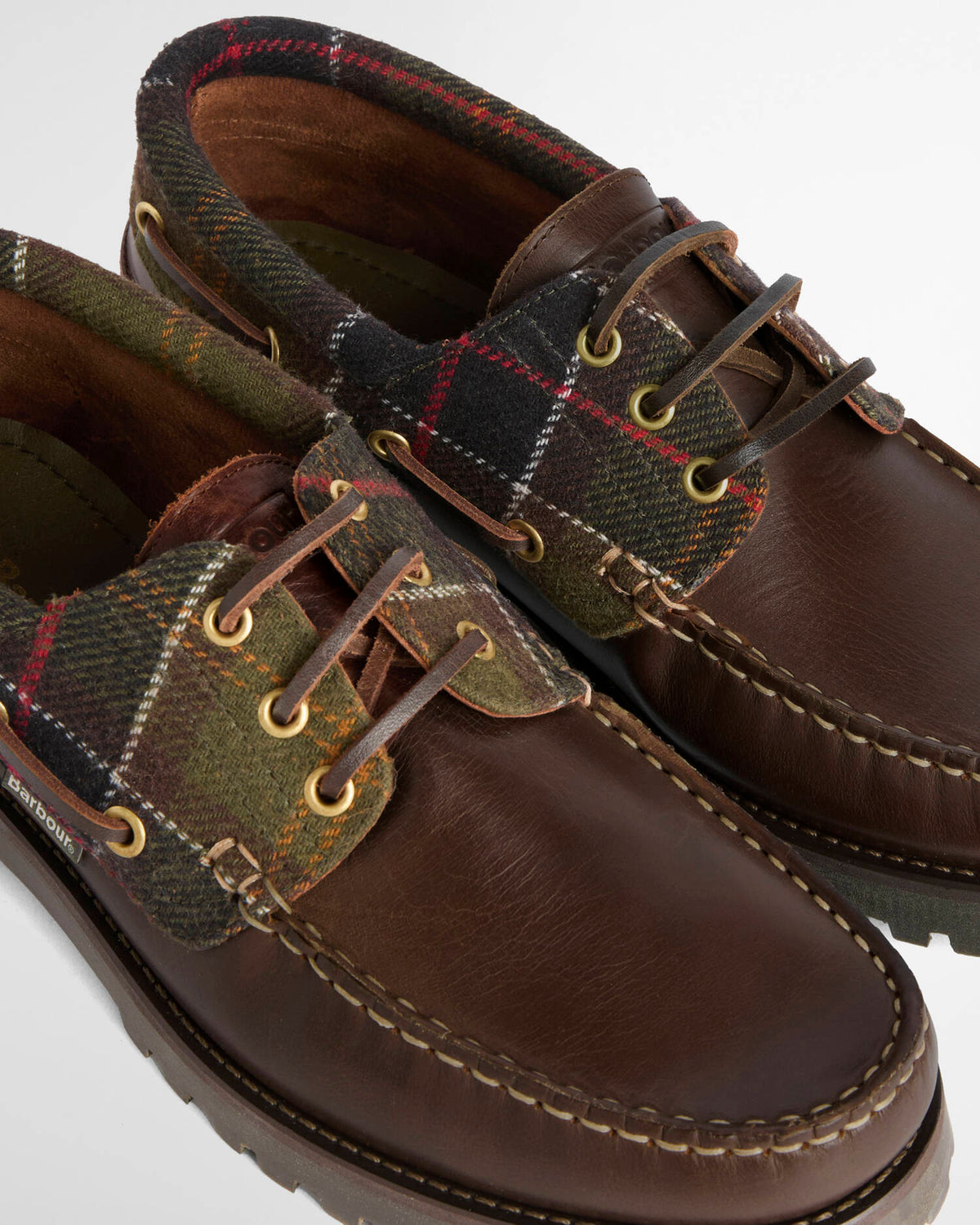 Deck Boat Shoe Brown/Tartan