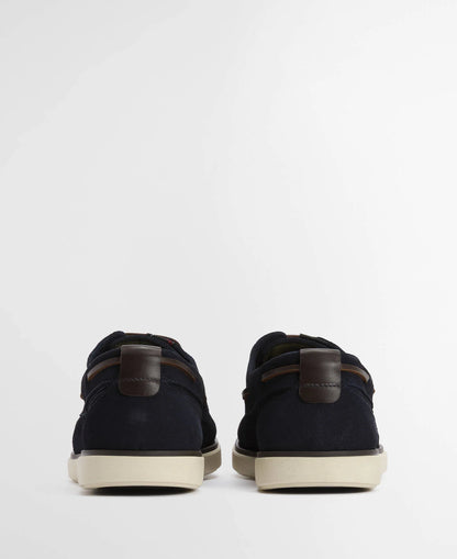 Rothley boat shoe navy suede