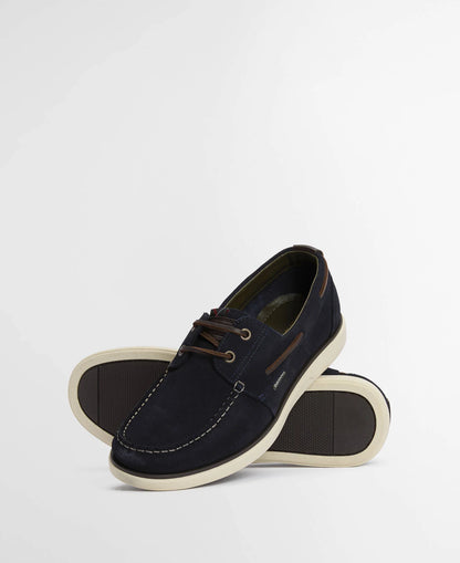 Rothley boat shoe navy suede