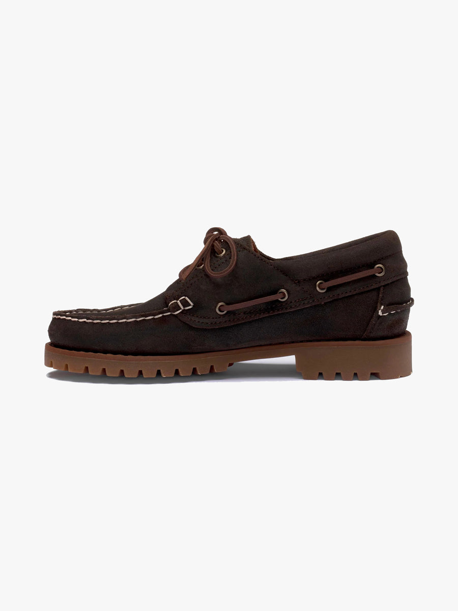 Acadia suede wax. dark brown