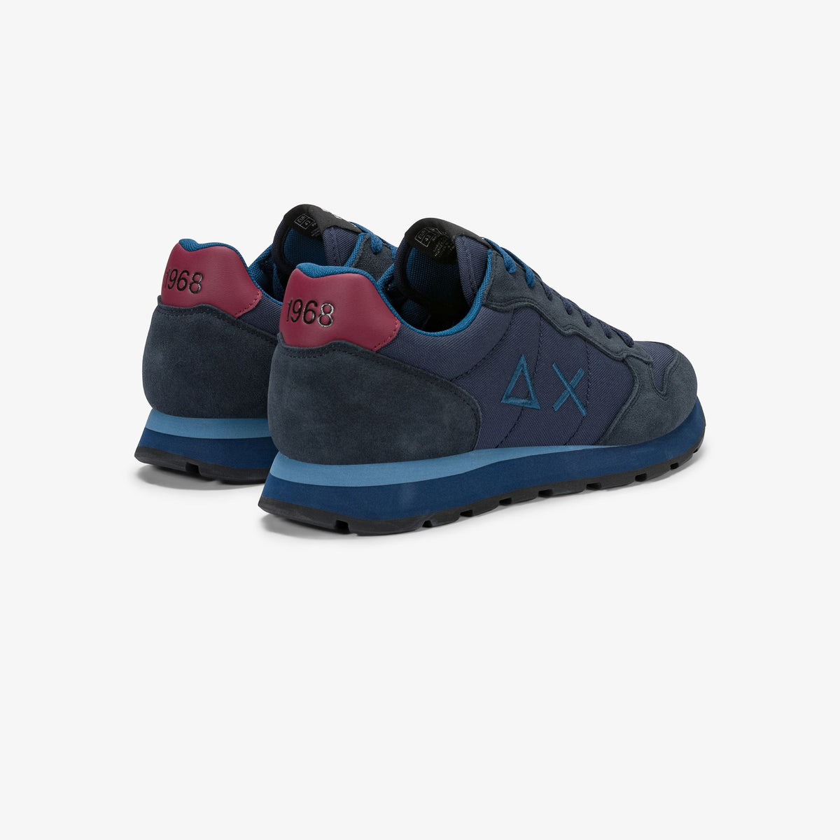 Tom Solid - Navy Blue/Bordeaux