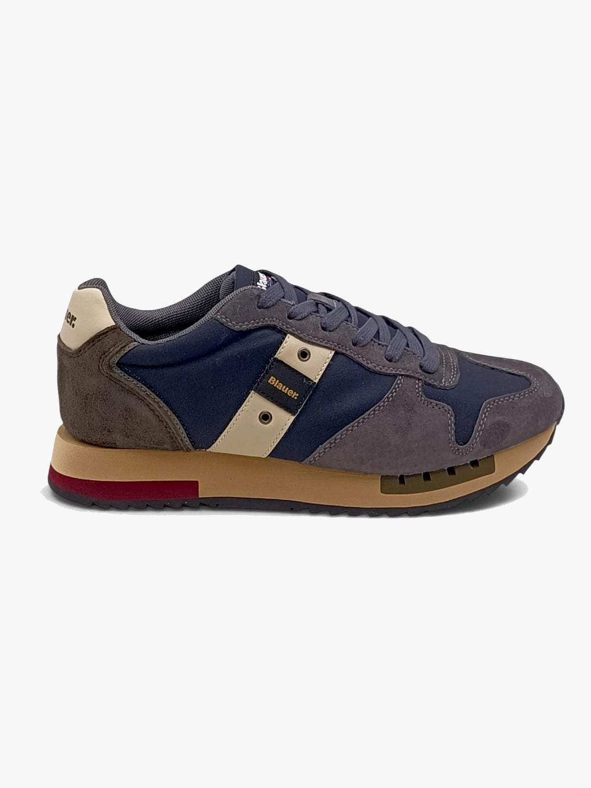 QUEENS - Navy/Taupe