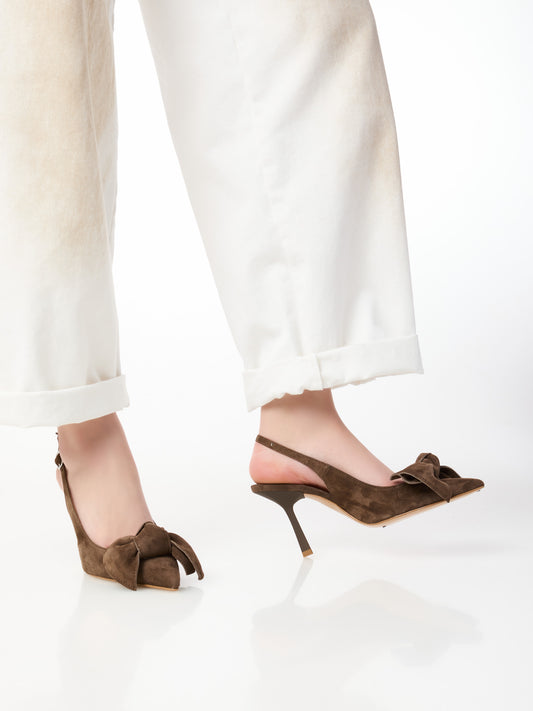 Slingback fiocco cam. radice
