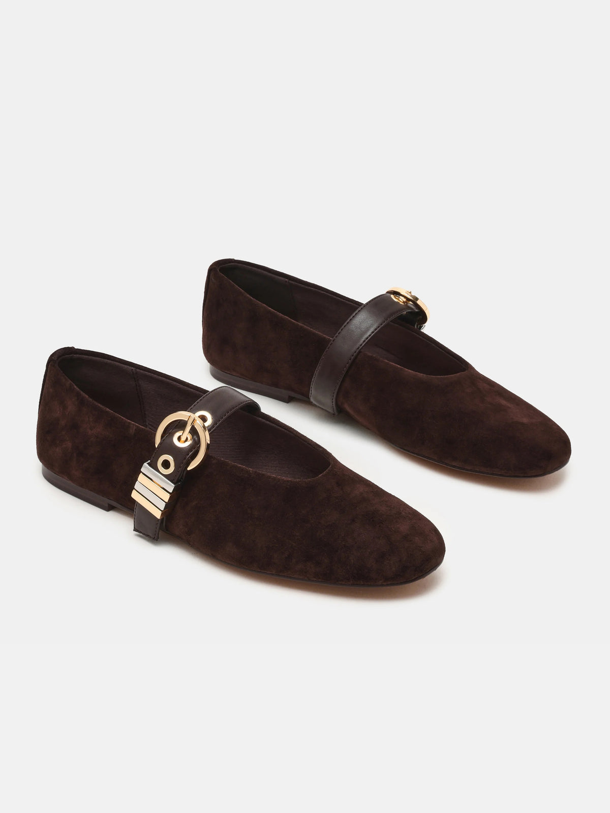 LUCIA - Brown suede