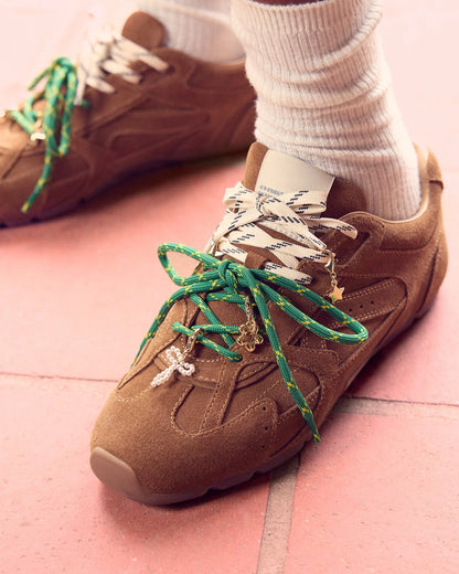 ASIEL - Camel suede