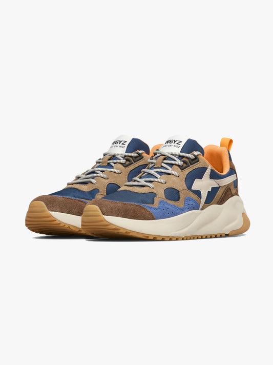 FLIK-M - Dk.Brown/Azure/Lt.Bro