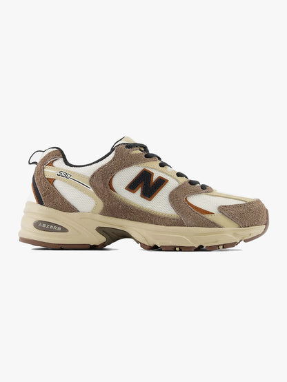 530 - Brown/White