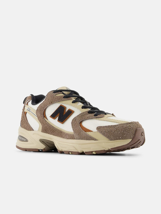530 - Brown/White