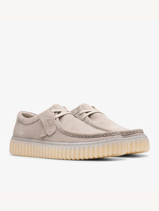 Torhill  Lo - Light grey suede