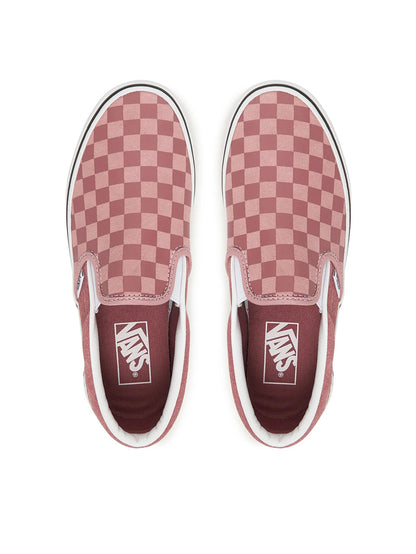 Slip-On checkerboard Mauve