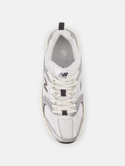 530 - Silver metallic/black
